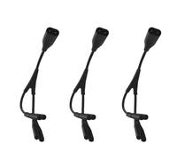 Giwnhvx Lot de 3 câbles d'alimentation CA divisés IEC320 C8 vers 2 x C7 Y, câble d'alimentation CA IEC Figure 8 mâle vers 2 femelles 1 entrée 2 sorties AC
