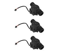 Giwnhvx Lot de 3 capteurs de débit d'eau DN25 DC3.5-24 V 1 pouce 2-100L / Min Hall débit