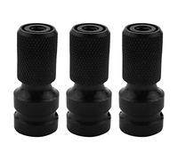Giwnhvx Lot de 3 clés à cliquet carrées 1/2" vers 6,35 mm hexagonales