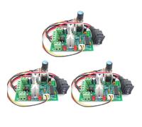 Giwnhvx Lot de 3 contrôleurs de vitesse de moteur PWM DC 20 A Régulateur de courant 10-60 V PWM DC 150 W 12 V 24 V 36 V 48 V