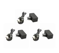 Giwnhvx Lot de 3 contrôleurs de vitesse PWM 4 broches PWM Gouverneur de ventilateur USB de type C