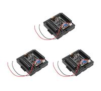 Giwnhvx Lot de 3 contrôleurs programmables FX1N-20MT PLC Module Régulateur industriel DC24V Contrôleur logique programmable