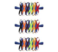 Giwnhvx Lot de 3 cordes de marche pour enfants - Poignées colorées pour enfants jusqu'à 12 enfants - 2 enseignants