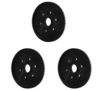 Giwnhvx Lot de 3 engrenages en plastique R86028 87T pour voitures télécommandées 86100 1:10