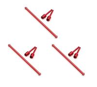 Giwnhvx Lot de 3 ensembles d'arbre d'entraînement central en métal et joint d'hélice pour TT-02 TT-02B TT02 TT02B 1/10 RC pièces de mise à niveau de voiture, 2