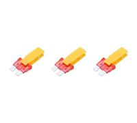 Giwnhvx Lot de 3 extracteurs de fusibles pour voiture (jaune)