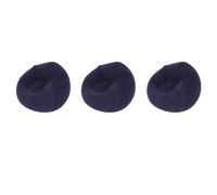 Giwnhvx Lot de 3 grands poufs gonflables en PVC floqué pour jardin, salon, mobilier d'extérieur, camping, randonnée (A)