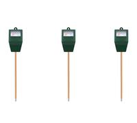 Giwnhvx Lot de 3 hygromètres de sol pour plantes d'intérieur et d'extérieur, hygromètre testeur de sol pour plantes en pot, jardin, pelouse