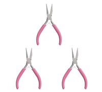Giwnhvx Lot de 3 mini pinces rondes concaves pour la fabrication de bijoux et les projets de loisirs