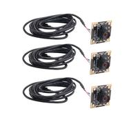 Giwnhvx Lot de 3 modules d'appareil photo 100 degrés OV9732 Câble de 2 m 1280 x 720 30 fps Compatible avec Autodarts.Io, clé USB gratuite