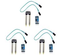 Giwnhvx Lot de 3 modules de détection d'humidité pour hygromètre de sol FC-28 DC 3,3 V-5 V