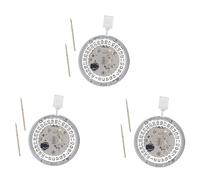 Giwnhvx Lot de 3 montres mécaniques NH35A NH35 de haute précision avec date à 3 dates, 24 bijoux, remontage automatique