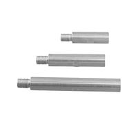 Giwnhvx Lot de 3 outils de polissage pour tige d'extension M14 pour meuleuse à eau à filetage M14 125
