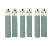 Giwnhvx Lot de 3 paires de couvre-poignées de porte en coton pour poignée de porte de réfrigérateur, pratique, double porte