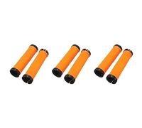 Giwnhvx Lot de 3 paires de poignées de guidon de vélo BMX Orange