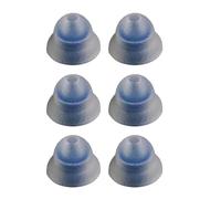 Giwnhvx Lot de 3 paires d'embouts auriculaires à alésage étroit - Isolation du bruit - En silicone - Accessoire L