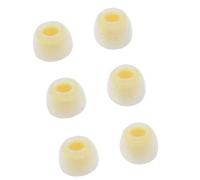 Giwnhvx Lot de 3 paires d'embouts auriculaires de rechange pour écouteurs intra-auriculaires en silicone isolant du bruit Accessoire S