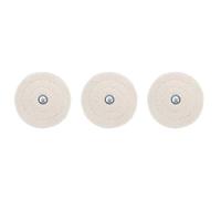 Giwnhvx Lot de 3 patins de polissage pour meuleuse de perceuse électrique/batterie 100 mm