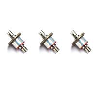 Giwnhvx Lot de 3 pièces de rechange entièrement métalliques pour différentiel 144001 124019 124018 RC Car Spare Accessories