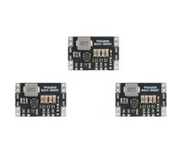 Giwnhvx Lot de 3 piles au lithium XL63020 TPS63020 USB - Module de démarrage automatique - Microcontrôleur - Faible ondulation - 3,3 V