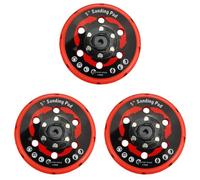 Giwnhvx Lot de 3 plaques arrière pour polisseuse double action 125 mm