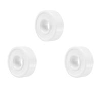 Giwnhvx Lot de 3 roulements à billes miniatures en céramique 6000 ZrO2 10 x 26 x 8 mm