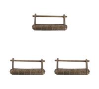 Giwnhvx Lot de 3 serrures à mot de passe de style chinois antique pour tiroir d'armoire