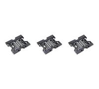 Giwnhvx Lot de 3 supports de ventilateur de refroidissement de 13,2 cm à 8,9 cm et 6,3 cm pour SSD HDD