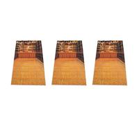 Giwnhvx Lot de 3 toiles de fond rétro pour bibliothèque, livres, photographie, fond de photographie 0,9 x 1,5 m