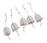 Giwnhvx Lot de 30 cages à appâts de pêche pour appâts de pêche