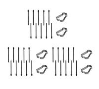 Giwnhvx Lot de 30 pointes/embouts pour feutres pour 2 stylos/embouts de rechange pour stylo souple (Noir)