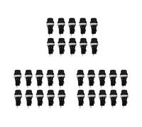 Giwnhvx Lot de 30 porte-fusibles montés sur panneau électrique 5 x 20 mm