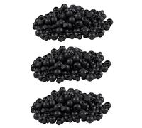 Giwnhvx Lot de 300 bloqueurs de cordon DIY en plastique noir