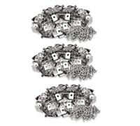 Giwnhvx Lot de 300 clips de fixation pour clôture agricole en acier inoxydable avec vis