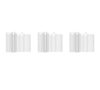 Giwnhvx Lot de 300 moules à cire vides en plastique transparent pour bougies en PET 28,3 g