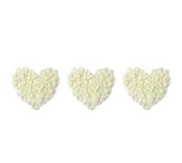 Giwnhvx Lot de 300 pétales de rose artificiels en soie pour décoration de mariage, maison, hôtel, Saint-Valentin, blanc