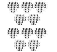 Giwnhvx Lot de 300 supports en plastique noir et blanc pour refroidisseur de processeur