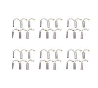Giwnhvx Lot de 36 balais de charbon pour perceuse électrique 32 mm x 11 mm x 6 mm