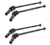 Giwnhvx Lot de 4 arbres d'entraînement avant en métal CVD 8611 pour -07 DBX07 1/7 RC Pièces de rechange Accessoires de rechange