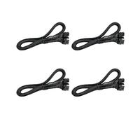 Giwnhvx Lot de 4 câbles d'alimentation PCIE VGA 8 broches vers 8 broches (6 + 2) pour Supernova 650 750 850 1000 1600 2000 G2 G3 P2 T2 GS