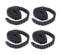 Giwnhvx Lot de 4 chaînes de remorquage en plastique 10 x 20 mm 1 m