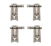 Giwnhvx Lot de 4 charnières concaves pour pont de bateau avec goupilles amovibles