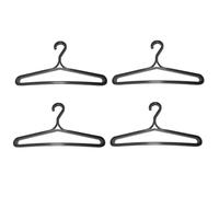 Giwnhvx Lot de 4 cintres pliables pour combinaison de plongée Noir