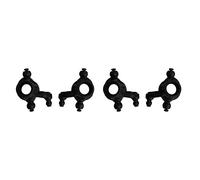 Giwnhvx Lot de 4 coupelles de direction avant SJ01 pour Xinlehong Q901 Q902 Q903 9130 9136 9137 1/16 RC Car Spare Parts Accessories