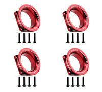 Giwnhvx Lot de 4 couvercles de ventilateur de refroidissement 30 x 30 pour 540 550 3650 moteur/dissipateur thermique ESC 1/10 1/8 D3 D4, A