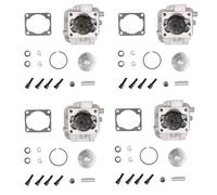 Giwnhvx Lot de 4 cylindres 4 trous 29 CC pour moteur Zenoah Rovan TSRC 1/5 Rovan Kingmotor Baja FG Goped