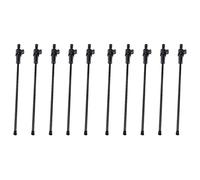 Giwnhvx Lot de 4 embouts de violoncelle 3/4 et 4/4 en fibre de carbone Noir