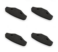 Giwnhvx Lot de 4 éponges en mousse pour pare-chocs avant TT-01 TT-02 TT01 TT02 1/10 RC - Noir