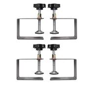 Giwnhvx Lot de 4 gabarits de menuiserie Accessoires en acier pour tiroirs et panneaux