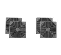 Giwnhvx Lot de 4 grilles d'aération en ABS anti-poussière pour ventilateur d'ordinateur 120 mm